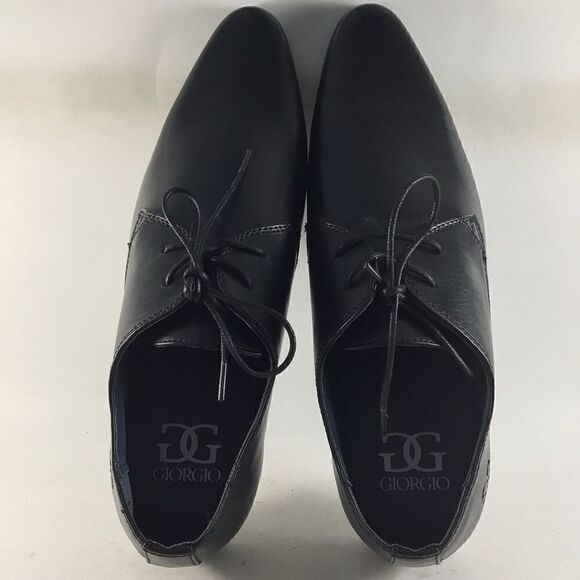Giorgio Langley mens comfort shoes lace up derby oxfords black size 12 - Picture 5 of 8